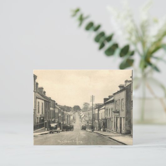 Ancienne carte postale - Fintona, Co Tyrone (Debout devant)