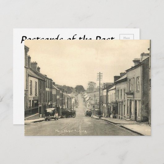 Ancienne carte postale - Fintona, Co Tyrone (Devant / Derrière)