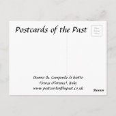 Ancienne carte postale - Florence (Florence), Ital (Dos)