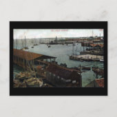 Ancienne carte postale - Floride, Key West Harbour (Devant)