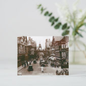 Ancienne carte postale - Foregate Street, Chester, (Debout devant)