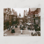 Ancienne carte postale - Foregate Street, Chester, (Devant)