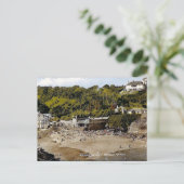 Ancienne carte postale - Fowey, Cornwall, Angleter (Debout devant)