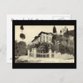 Ancienne carte postale française - Menton (Devant / Derrière)