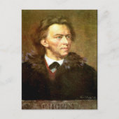 Ancienne carte postale - Frédéric Chopin (Devant)