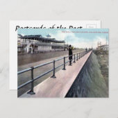 Ancienne carte postale - Galveston, Texas (Devant / Derrière)