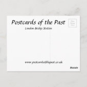 Ancienne Carte Postale - Gare de London Bridge (Dos)