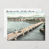 Ancienne carte postale - Genève, Suisse (Devant / Derrière)