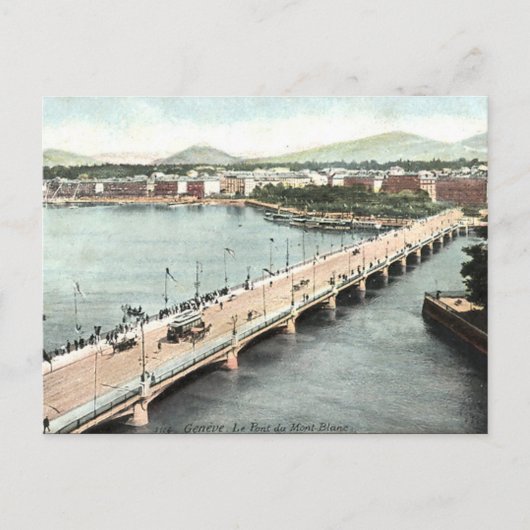 Ancienne carte postale - Genève, Suisse (Devant)