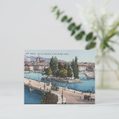 Ancienne carte postale - Genève, Suisse (Debout devant)
