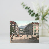 Ancienne carte postale - Genève, Suisse (Debout devant)