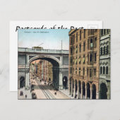 Ancienne carte postale - Genova, Italie (Devant / Derrière)