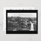 Ancienne carte postale, Glasgow, Kelvingrove Park (Devant / Derrière)