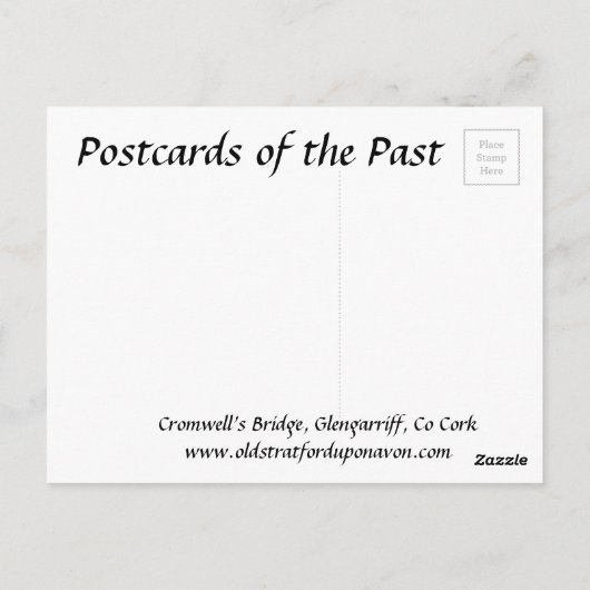 Ancienne carte postale - Glengarriff, Co Cork (Dos)