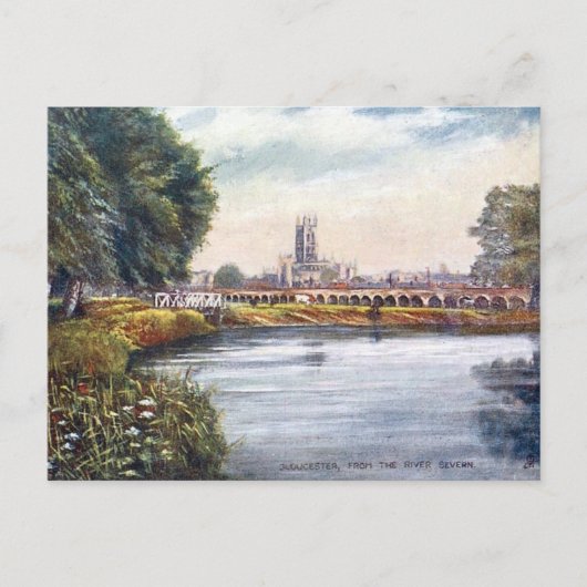Ancienne carte postale - Gloucester, Angleterre (Devant)