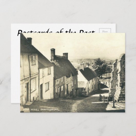 Ancienne carte postale - Gold Hill, Shaftesbury, D (Devant / Derrière)