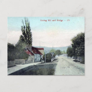Ancienne carte postale - Goring on Thames, Oxfords