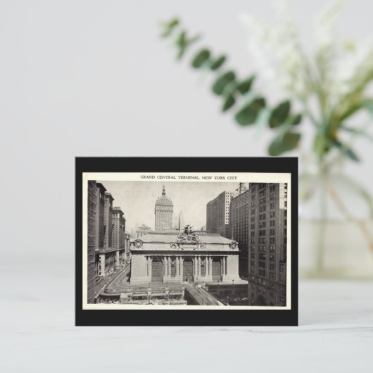 Ancienne carte postale - Grand Central Terminal, N (Debout devant)