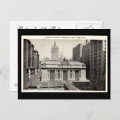 Ancienne carte postale - Grand Central Terminal, N (Devant / Derrière)