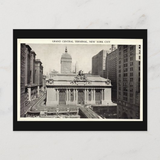 Ancienne carte postale - Grand Central Terminal, N (Devant)