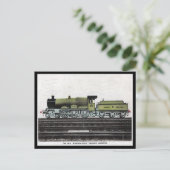 Ancienne carte postale - GWR Engine Pendennis Cast (Debout devant)