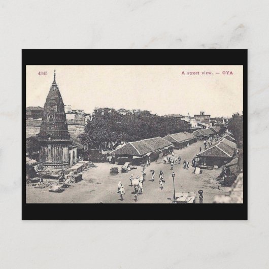 Ancienne carte postale - Gya (Gaya), Inde (Devant)