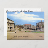 Ancienne carte postale - Halifax, Yorkshire (Devant / Derrière)
