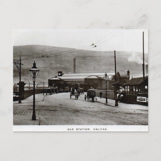 Ancienne carte postale - Halifax, Yorkshire (Devant)