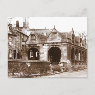 Ancienne carte postale - Hall du marché, Chipping