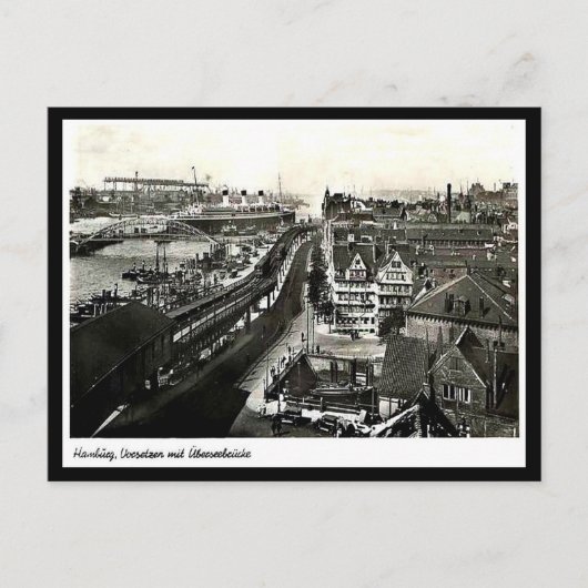 Ancienne carte postale - Hambourg, Allemagne (Devant)