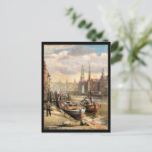 Ancienne carte postale - Hambourg, Allemagne (Debout devant)