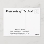 Ancienne carte postale - Hamburg Altona, Allemagne (Dos)