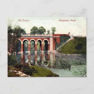Ancienne carte postale - Hampstead Heath, Londres