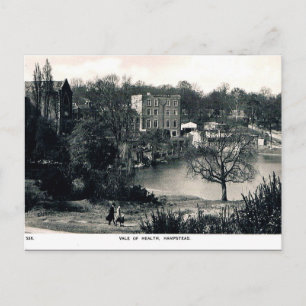 Ancienne carte postale - Hampstead, Londres