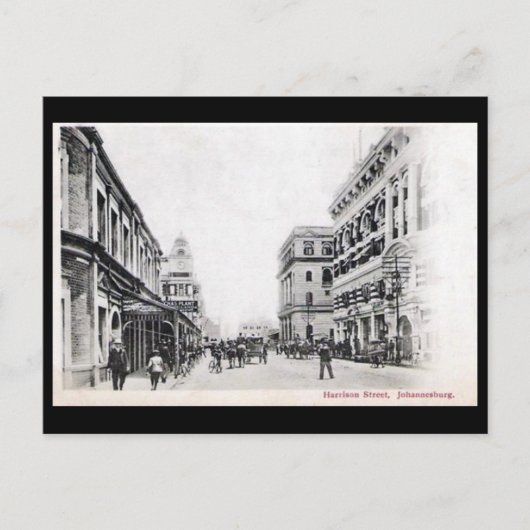 Ancienne carte postale - Harrison Street, Johannes (Devant)