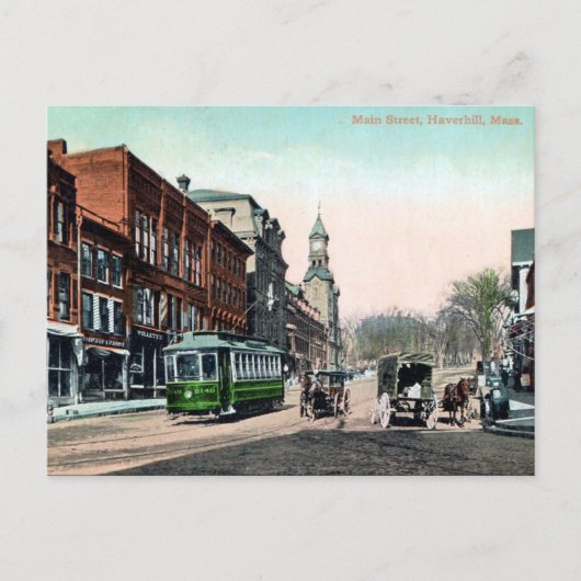 Ancienne carte postale - Haverhill, Massachusetts (Devant)