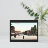 Ancienne carte postale - Haverhill, Masse (Debout devant)