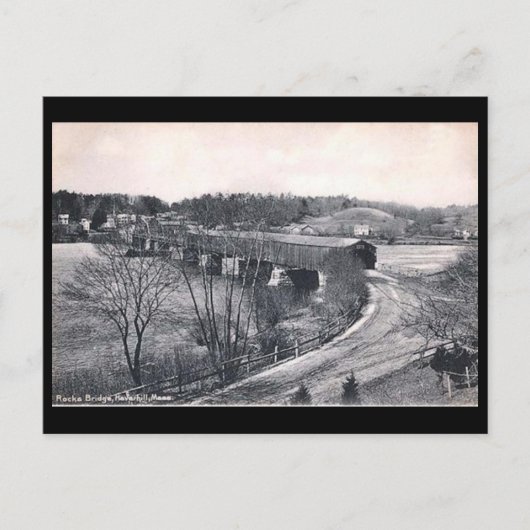 Ancienne carte postale - Haverhill, Masse, États-U (Devant)