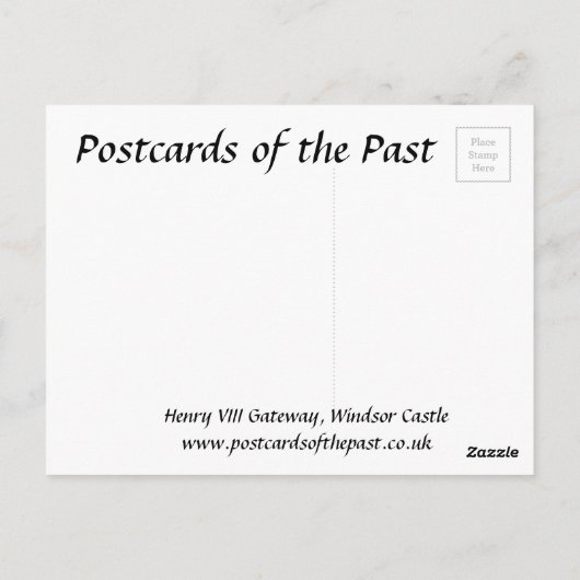 Ancienne carte postale - Henry VIII Gateway, Winds (Dos)