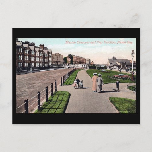 Ancienne carte postale - Herne Bay, Kent (Devant)