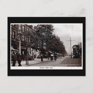 Ancienne carte postale - Hessle Rd, Hull, Yorkshir