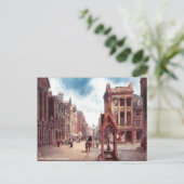 Ancienne carte postale - High Street, Inverness (Debout devant)