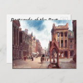 Ancienne carte postale - High Street, Inverness (Devant / Derrière)