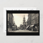 Ancienne carte postale - High Street, Worcester (Devant / Derrière)
