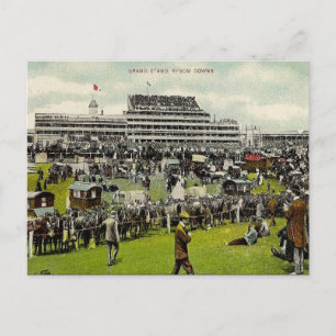 Ancienne carte postale - Hippodrome Epsom Downs, S