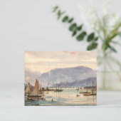 Ancienne carte postale - Hobart, Tasmanie (Debout devant)