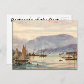 Ancienne carte postale - Hobart, Tasmanie (Devant / Derrière)