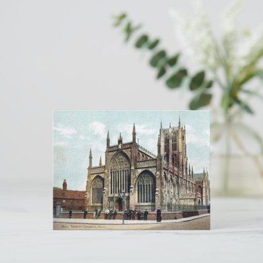 Ancienne carte postale - Hull, Yorkshire (Debout devant)