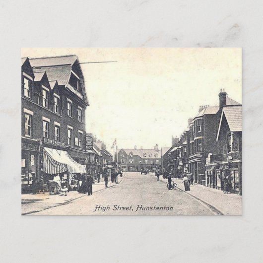 Ancienne carte postale - Hunstanton, Norfolk (Devant)