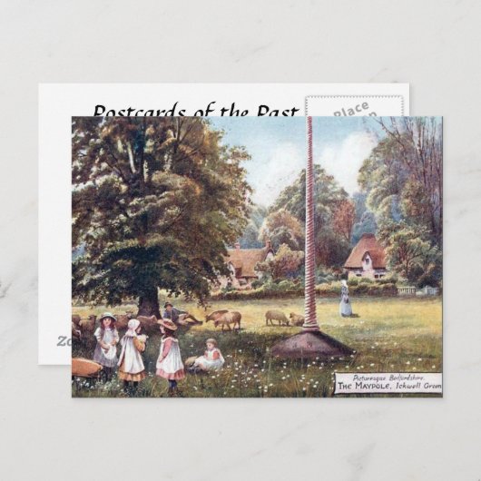 Ancienne carte postale - Ickwell Green, Bedfordshi (Devant / Derrière)